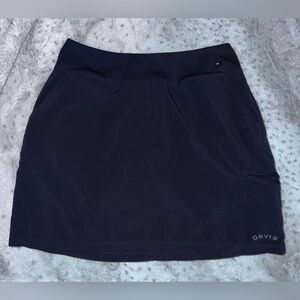 Orvis Pull On Skort - Black - Size Small - NWOT